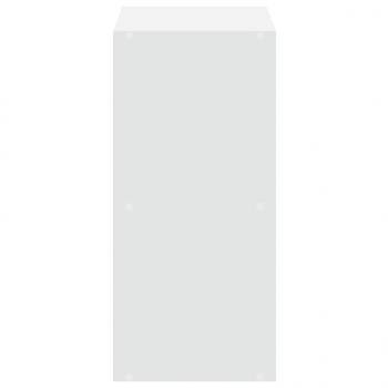 Bücherregal Weiß 68,5x32x68,5 cm Holzwerkstoff