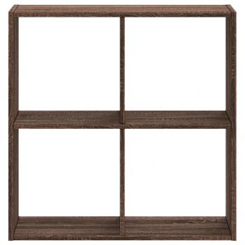 Bücherregal Braun Eichen-Optik 68,5x32x68,5 cm Holzwerkstoff