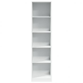 Kleiderschrank Weiß 50x50x200 cm Holzwerkstoff