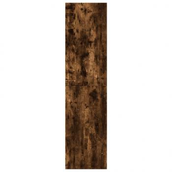 Kleiderschrank Räuchereiche 80x50x200 cm Holzwerkstoffs