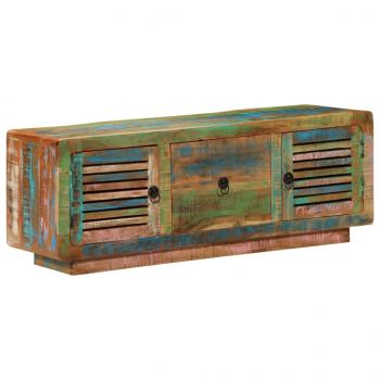 ARDEBO.de - TV-Schrank 110x30x40 cm Altholz Massiv