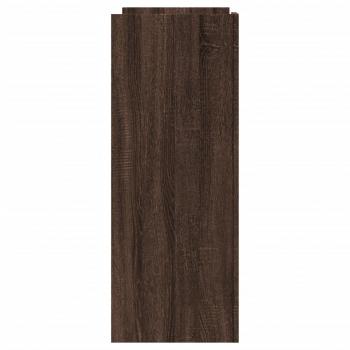 Konsolentisch Braun Eichen-Optik 100x35x90 cm Holzwerkstoff