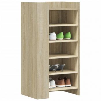 ARDEBO.de - Schuhschrank Sonoma-Eiche 52x37,5x100 cm Holzwerkstoff