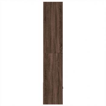 Bücherregal Braun Eichen-Optik 70x36x189 cm Holzwerkstoff