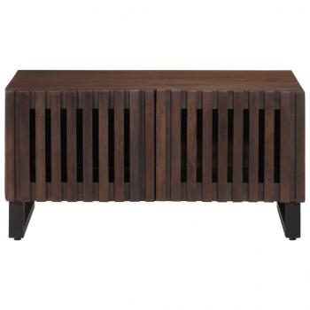 Couchtisch Braun 80x51x40 cm Massivholz Mango
