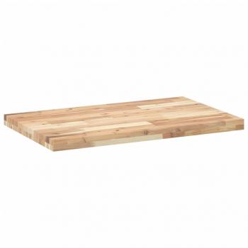 Tischplatte Rechteckig 100x50x4 cm Massivholz Akazie