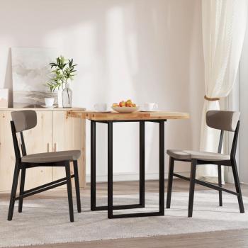 Tischplatte Quadratisch 70x70x4 cm Massivholz Akazie
