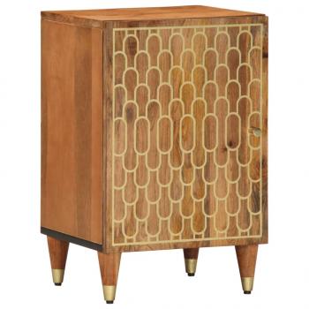 ARDEBO.de - Badschrank 38x33x58 cm Massivholz Mango