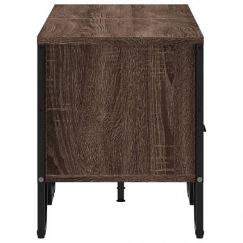 TV-Schrank Braun Eichen-Optik 122x34x41 cm Holzwerkstoff