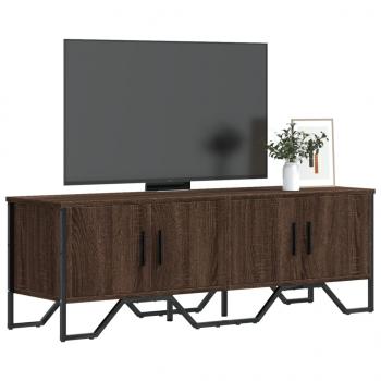 ARDEBO.de - TV-Schrank Braun Eichen-Optik 122x34x41 cm Holzwerkstoff