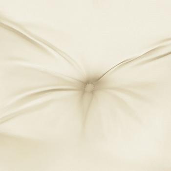 ARDEBO.de - Palettenkissen 2-tlg. Creme Stoff