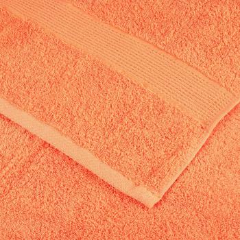 6 tlg. Premium-Handtuch-Set SOLUND Orange 600 g/m²