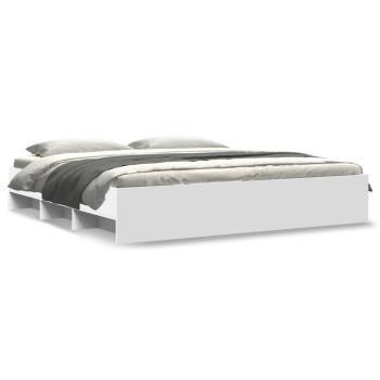 Bettgestell Weiß 180x200 cm Holzwerkstoff