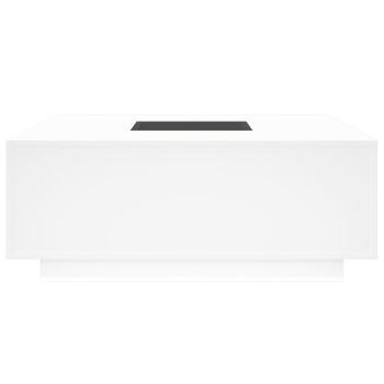 Couchtisch mit Infinity-LED Weiß 100x100x40 cm