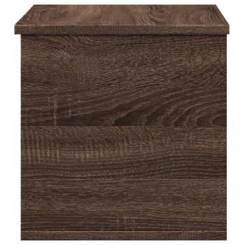 Truhe Braun Eichen-Optik 60x35x35 cm Holzwerkstoff