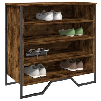 ARDEBO.de - Schuhregal Räuchereiche 80x38x78 cm Holzwerkstoff