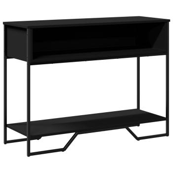 Konsolentisch Schwarz 100x35x74,5 cm Holzwerkstoff