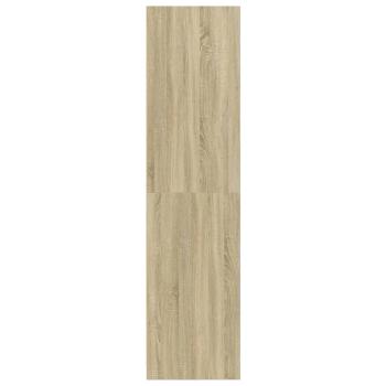 Kleiderschrank Sonoma-Eiche 100x50x200 cm Holzwerkstoff