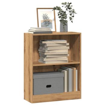 ARDEBO.de - Bücherregal Artisan-Eiche 60x24x76 cm Holzwerkstoff