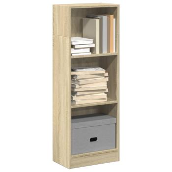 ARDEBO.de - Bücherregal Sonoma-Eiche 40x24x109 cm Holzwerkstoff