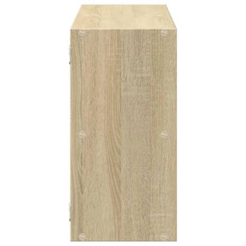 Wandregal Sonoma-Eiche 100x25x50 cm Holzwerkstoff