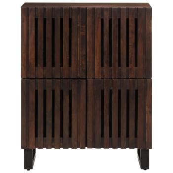 Sideboard Braun 60x34x75 cm Massivholz Mango