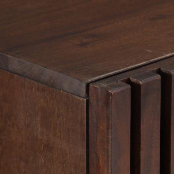 Sideboard Braun 60x34x75 cm Massivholz Mango