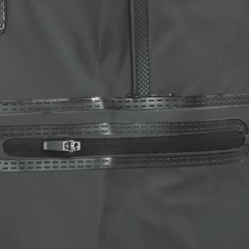 Wathose mit Stiefeln und Gürtel Dunkelgrün Größe 44