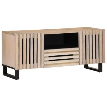 ARDEBO.de - TV-Schrank 100x34x46 cm Massivholz Mango