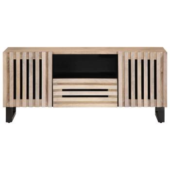 TV-Schrank 100x34x46 cm Massivholz Mango