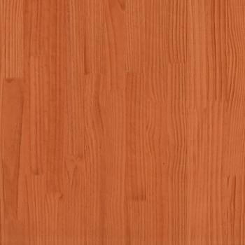 ARDEBO.de - Massivholzbett ohne Matratze Wachsbraun 90x200 Kiefernholz