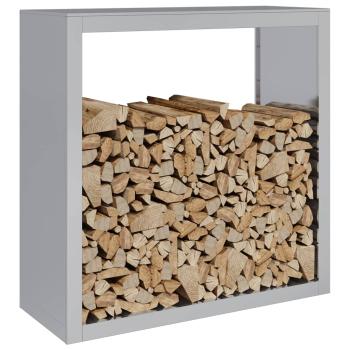 Brennholzregal 100x40x100 cm Verzinkter Stahl