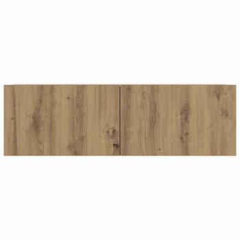 TV-Wandschränke 2 Stk. Artisan-Eiche 100x30x30 cm