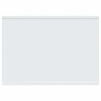 Katzenklo Weiß 47x59x42 cm Holzwerkstoff