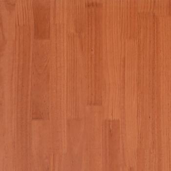 Massivholzbett ohne Matratze Wachsbraun 120x190 cm Kiefernholz