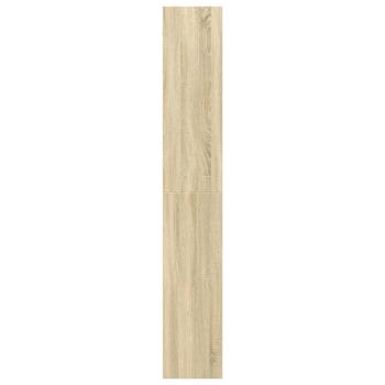 Bücherregal Sonoma-Eiche 40x30x189 cm Holzwerkstoff