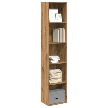 ARDEBO.de - Bücherregal Artisan-Eiche 40x30x189 cm Holzwerkstoff