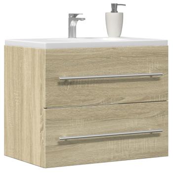 ARDEBO.de - Waschbeckenunterschrank Sonoma-Eiche 60x38,5x48cm Holzwerkstoff