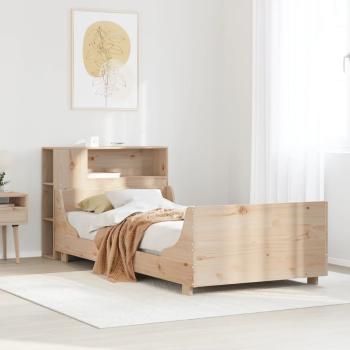 ARDEBO.de - Massivholzbett ohne Matratze 100x200 cm Kiefernholz