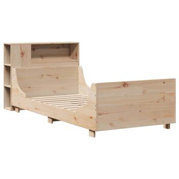 Massivholzbett ohne Matratze 100x200 cm Kiefernholz