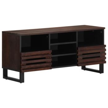 ARDEBO.de - TV-Schrank Braun 100x34x46 cm Massivholz Mango