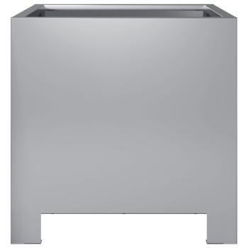 Pflanzkübel 2 Stk. 30x30x30 cm Verzinkter Stahl