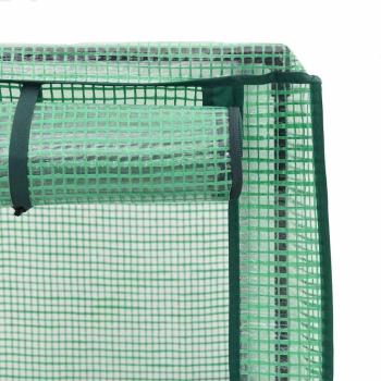 Hochbeet mit Gewächshaus-Aufsatz Rattan-Optik 120x40x123 cm