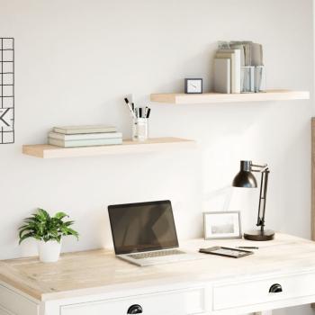 ARDEBO.de - Schweberegale 2 Stk. 80x23,5x4 cm Holzwerkstoff