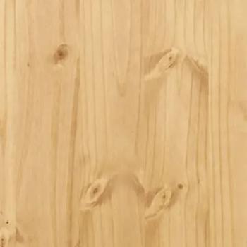 Butterfly-Esstisch Klappbar Corona Wachsbraun Massivholz Kiefer