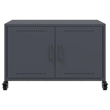 TV-Schrank Anthrazit 68x39x43,5 cm Stahl