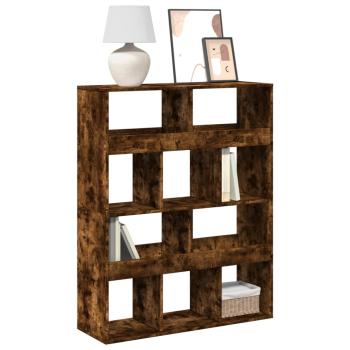 ARDEBO.de - Bücherregal Räuchereiche 100x33x125,5 cm Holzwerkstoff