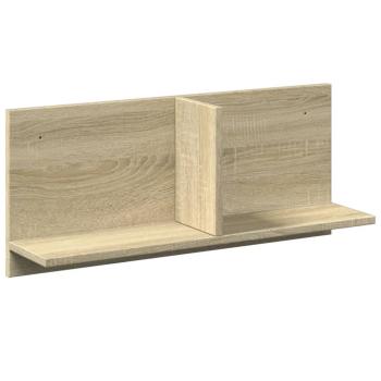 ARDEBO.de - Wandschrank 70x16,5x30 cm Sonoma Eiche Holzwerkstoff