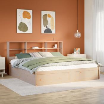 ARDEBO.de - Massivholzbett ohne Matratze 180x200 Kiefernholz