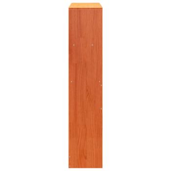 Kopfteil mit Stauraum Wachsbraun 90 cm Massivholz Kiefer